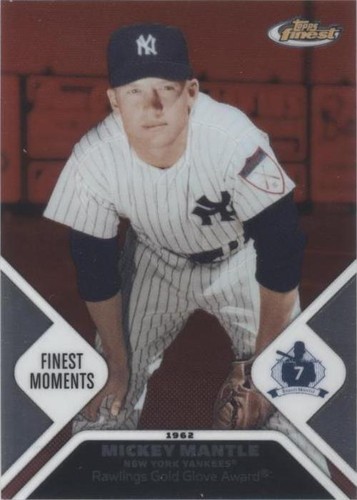 2006 Topps Finest - Mickey Mantle #MMFM5