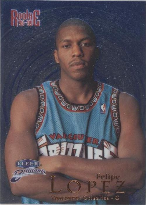 1998-99 Fleer Brilliants - Felipe Lopez #124B