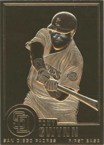 1995-10 Danbury Mint 22K Gold - Tony Gwynn #56