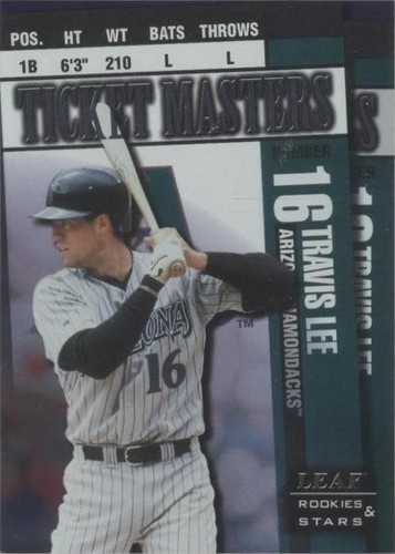 1998 Leaf Rookies & Stars - Matt Williams Travis Lee #19