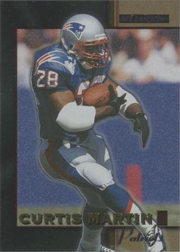 1996 Score Board NFL Lasers Curtis Martin #9