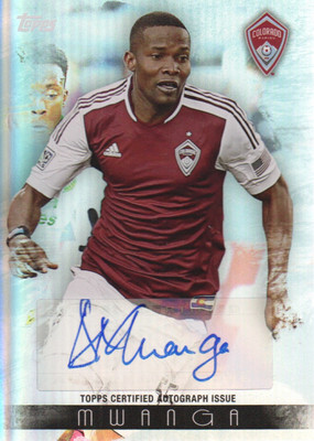 2013 Topps MLS Maestros Autographs #DM Danny Mwanga