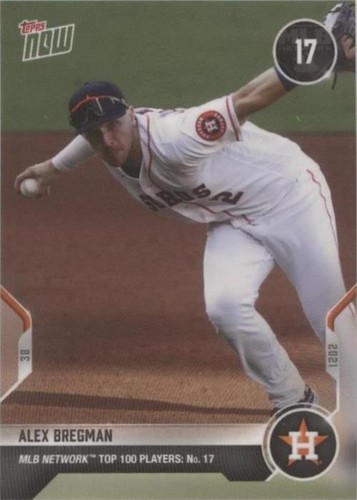 2021 Topps Now MLB Network Top 100 Players - Alex Bregman #T-17