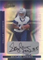 2006 Playoff Absolute Memorabilia Skyler Green #243