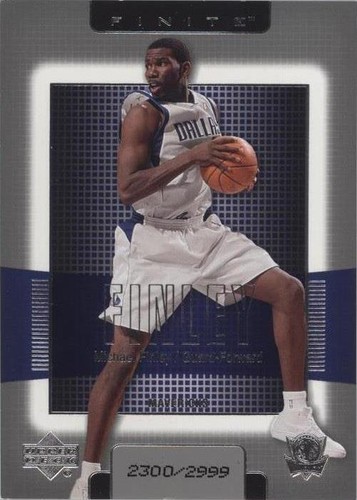 2003-04 Upper Deck Finite - Michael Finley #35