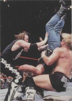 1998 Comic Images WWF Superstarz - Billy Gunn Jesse James New Age Outlaws #55