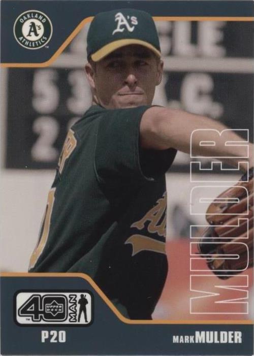 Upper Deck 40 Man 2002 - Mark Mulder #38