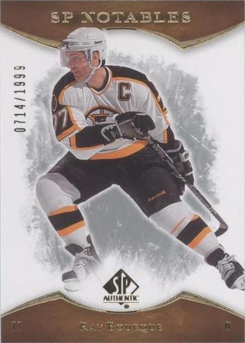 2007-08 SP Authentic - Ray Bourque #158
