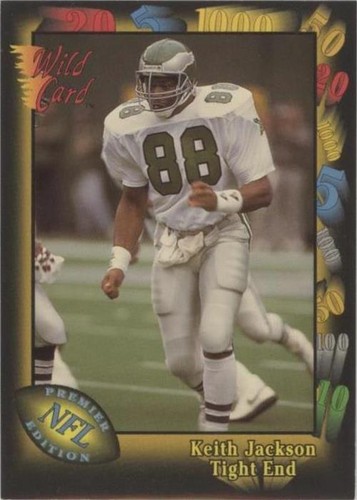 1991 Wild Card Keith Jackson #77