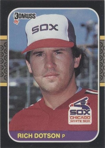 1987 Donruss - Richard Dotson #383