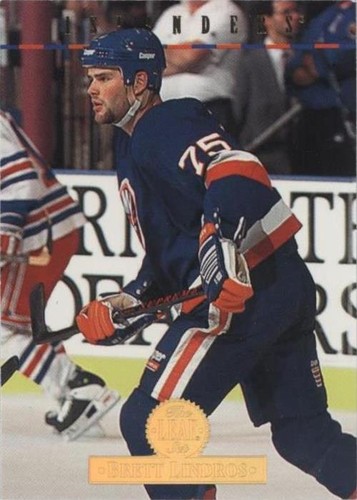 1994-95 Leaf - Brett Lindros #445