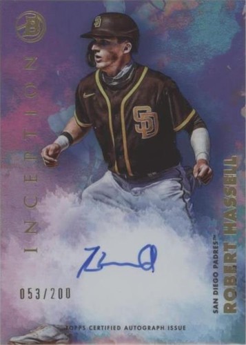2021 Bowman Inception - Robert Hassell #PA-RH