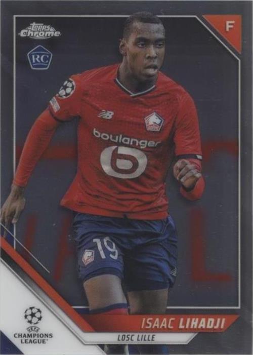 2021-22 Topps Chrome UCL Isaac Lihadji #12