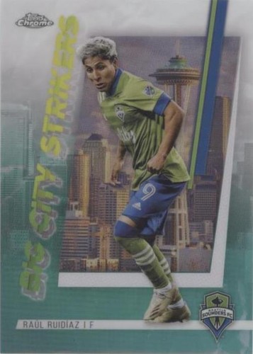 2021 Topps Chrome MLS Raul Ruidiaz #BCS-8