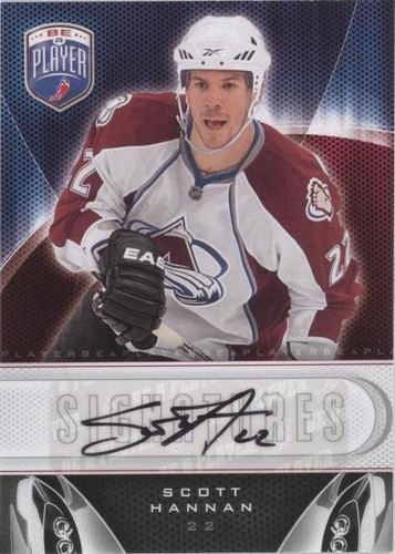 2009-10 Upper Deck Be a Player - Scott Hannan #S-HA