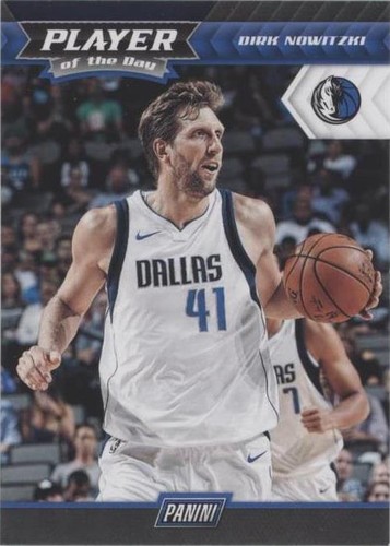 2017-18 Panini Player of the Day - Dirk Nowitzki #10