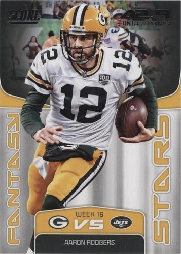 2019 Score Aaron Rodgers #FS-15
