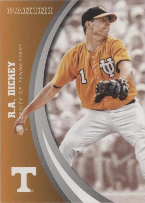 Panini Tennessee Volunteers 2016 - R. A. Dickey #45