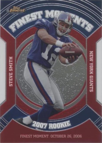 2007 Topps Finest Steve Smith #RFM-SS