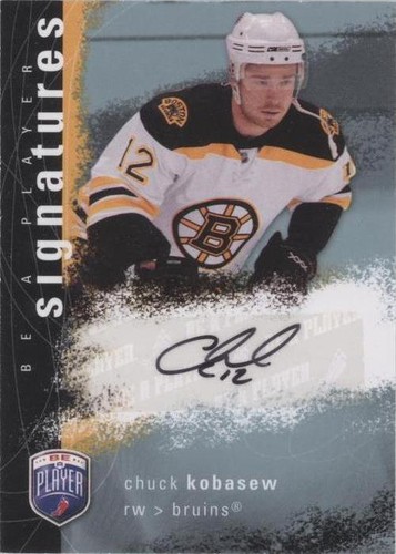2007-08 Upper Deck Be a Player - Chuck Kobasew #S-CK