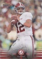 2012 Upper Deck University of Alabama Greg McElroy #76