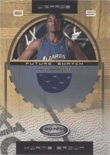 2001-02 NBA Hoops Hot Prospects - Kwame Brown #81