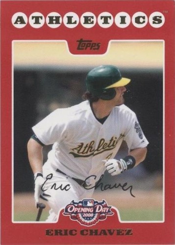2008 Topps Opening Day - Eric Chavez #182