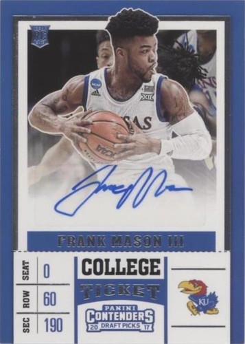 2017-18 Panini Contenders Draft Picks - Frank Mason III #96