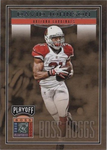 2016 Panini Playoff David Johnson #BH-DJ