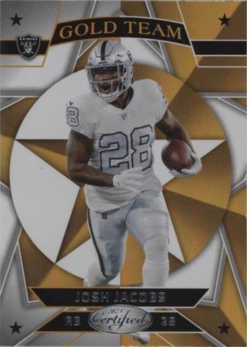 2023 Panini Certified Josh Jacobs #GT-3