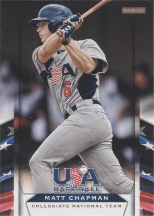 Juego de caja de béisbol 2013 Panini EE. UU. - Matt Chapman #6