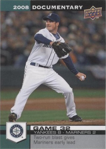2008 Upper Deck Documentary - Erik Bedard #1142