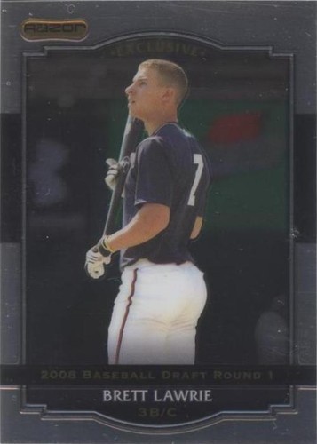 2008 Razor Signature Series Metal - Brett Lawrie #BA-BRL