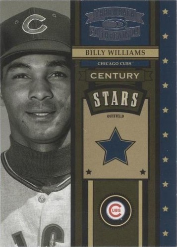 2004 Donruss Throwback Threads - Billy Williams #CS-6