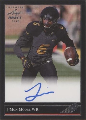 2018 Leaf Ultimate Draft J'Mon Moore #BG-JMM