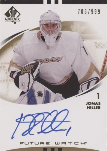 2007-08 SP Authentic - Jonas Hiller #191
