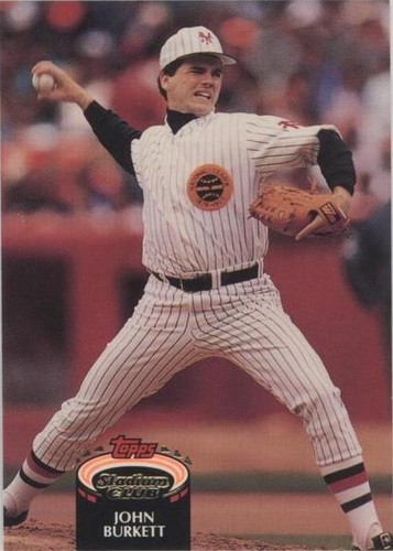 1992 Topps Stadium Club - John Burkett #136
