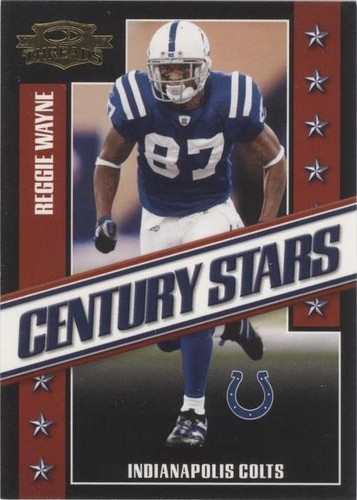 2007 Donruss Threads Reggie Wayne #CS-5