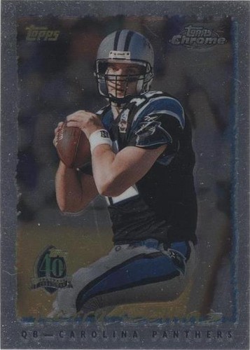 1996 Topps Chrome Kerry Collins #40