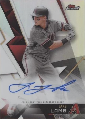 2018 Topps Finest - Jake Lamb #FA-JL