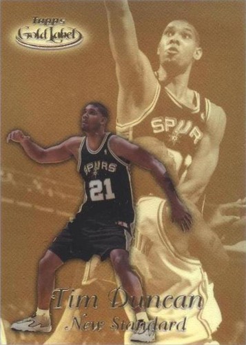 1999-00 Topps Gold Label - Tim Duncan #NS3
