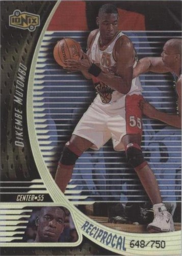 1998-99 Upper Deck Ionix - Dikembe Mutombo #R8