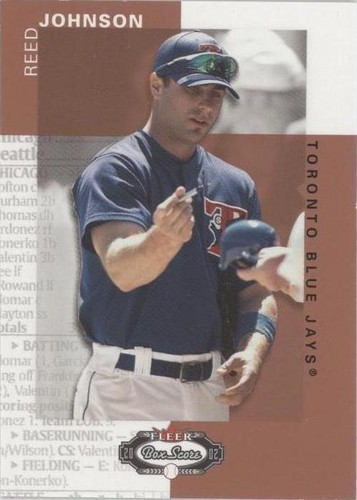 2002 Fleer Box Score - Reed Johnson #179