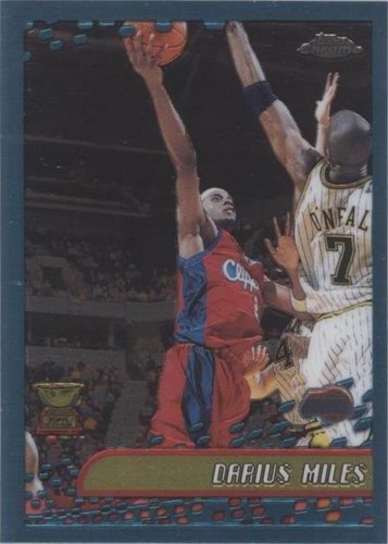 2001-02 Topps Chrome - Darius Miles #17