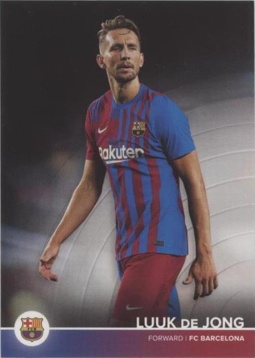 2021-22 Topps FC Barcelona Team Set Luuk de Jong #24