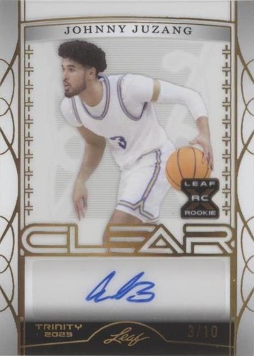 2022-23 Leaf Trinity - Johnny Juzang #CA-JJ1