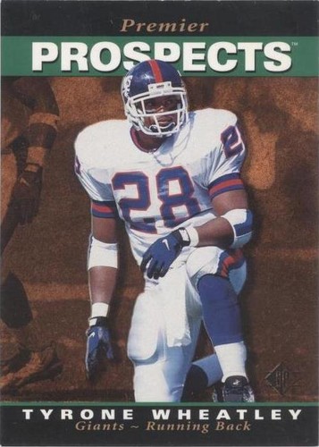 1995 SP Tyrone Wheatley #19