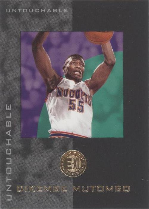 1995-96 Skybox E-XL - Dikembe Mutombo #92