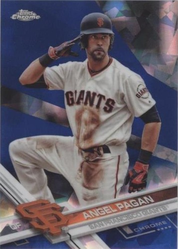 2017 Topps Chrome Sapphire Edition - Angel Pagan #112