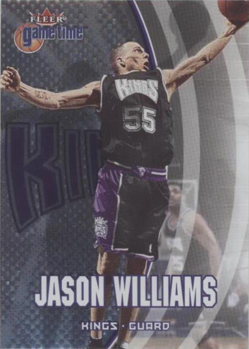 2000-01 Fleer Game Time - Jason Williams #38